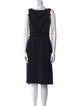 Altuzarra Bateau Neckline Knee-Length Dress
