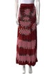 Altuzarra Tie-Dye Print Midi Length Skirt