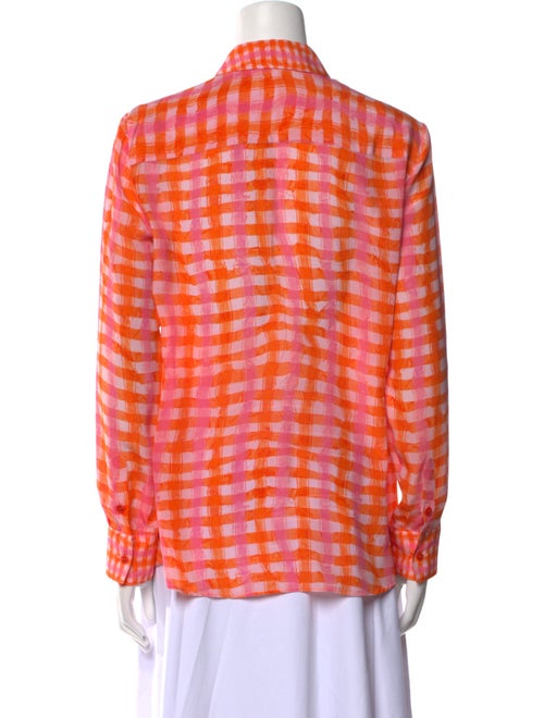 Altuzarra Silk Printed Button-Up Top