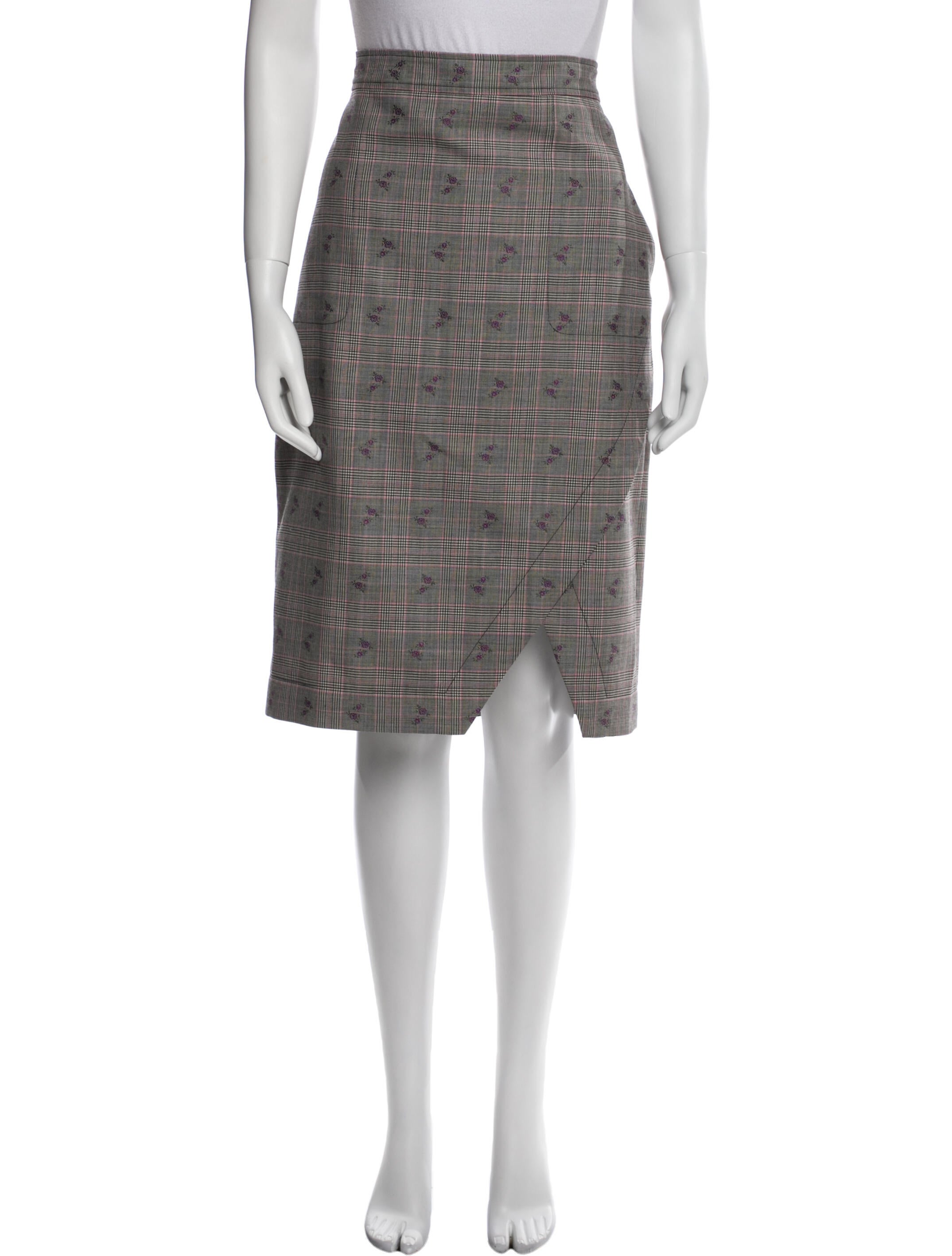 Altuzarra Virgin Wool Knee-Length Skirt