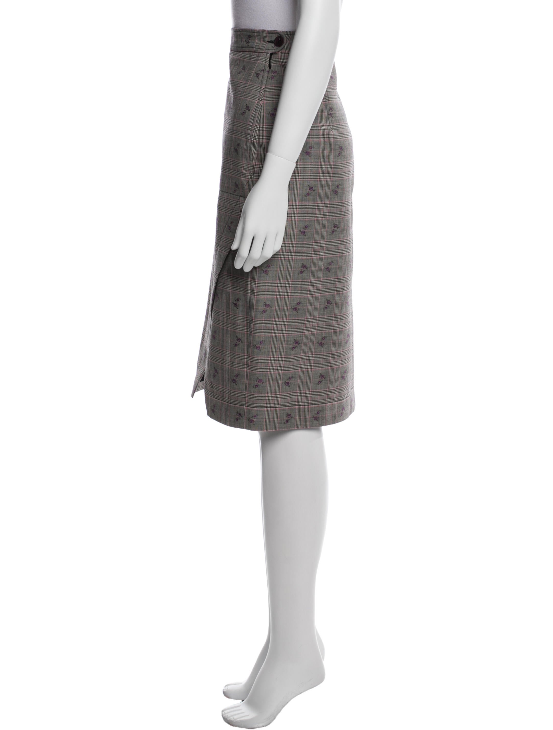 Altuzarra Virgin Wool Knee-Length Skirt