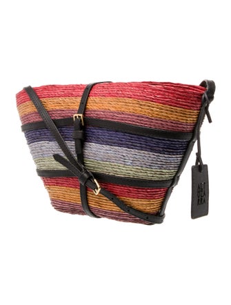Altuzarra Raffia Crossbody Bag
