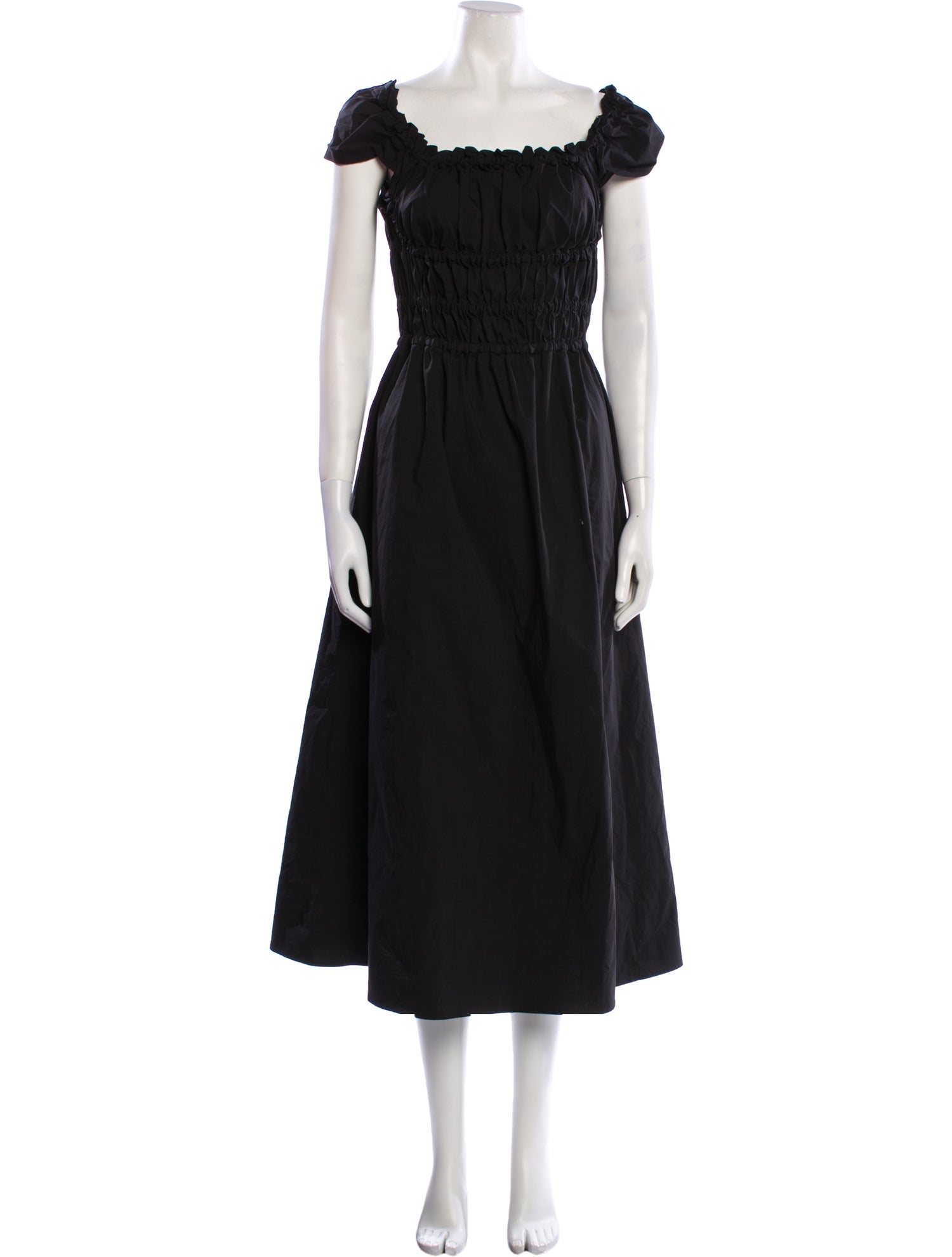 Altuzarra Square Neckline Midi Length Dress