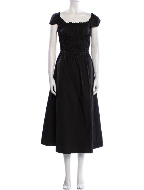 Altuzarra Square Neckline Midi Length Dress