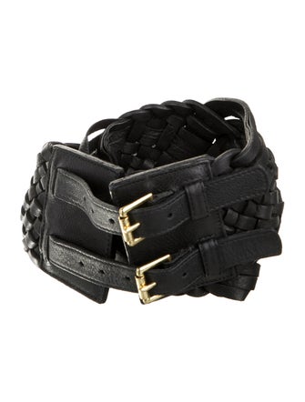 Altuzarra Wide Leather Belt