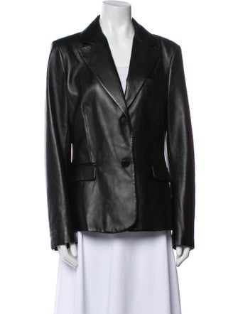 Altuzarra Lamb Leather Blazer