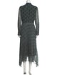 Altuzarra Printed Long Dress