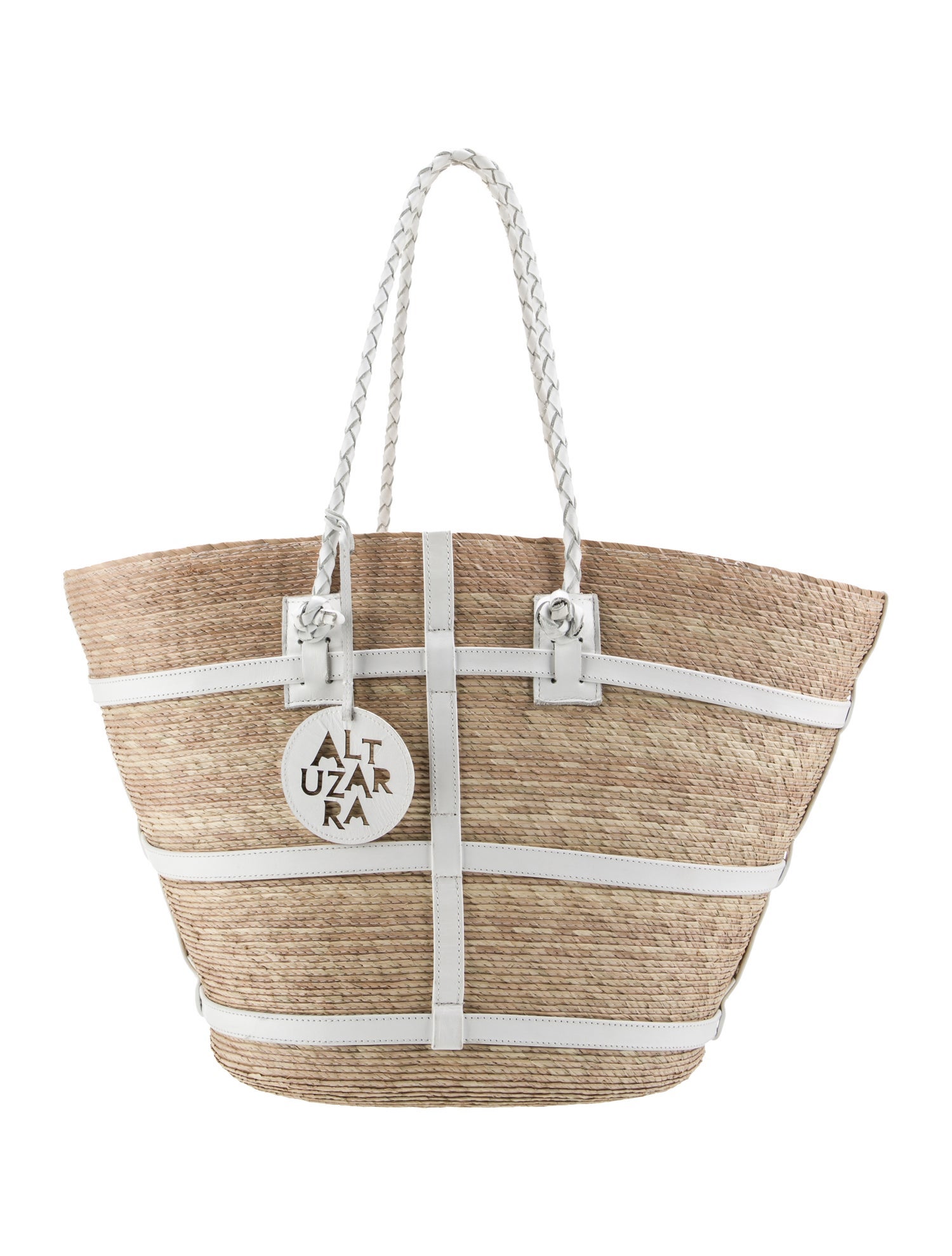 Altuzarra Raffia Bucket Bag