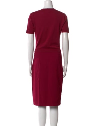 Altuzarra Crew Neck Midi Length Dress