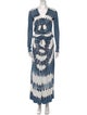 Altuzarra Tie-Dye Print Long Dress