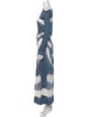 Altuzarra Tie-Dye Print Long Dress
