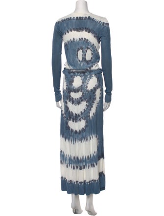 Altuzarra Tie-Dye Print Long Dress