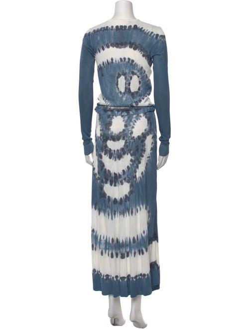 Altuzarra Tie-Dye Print Long Dress