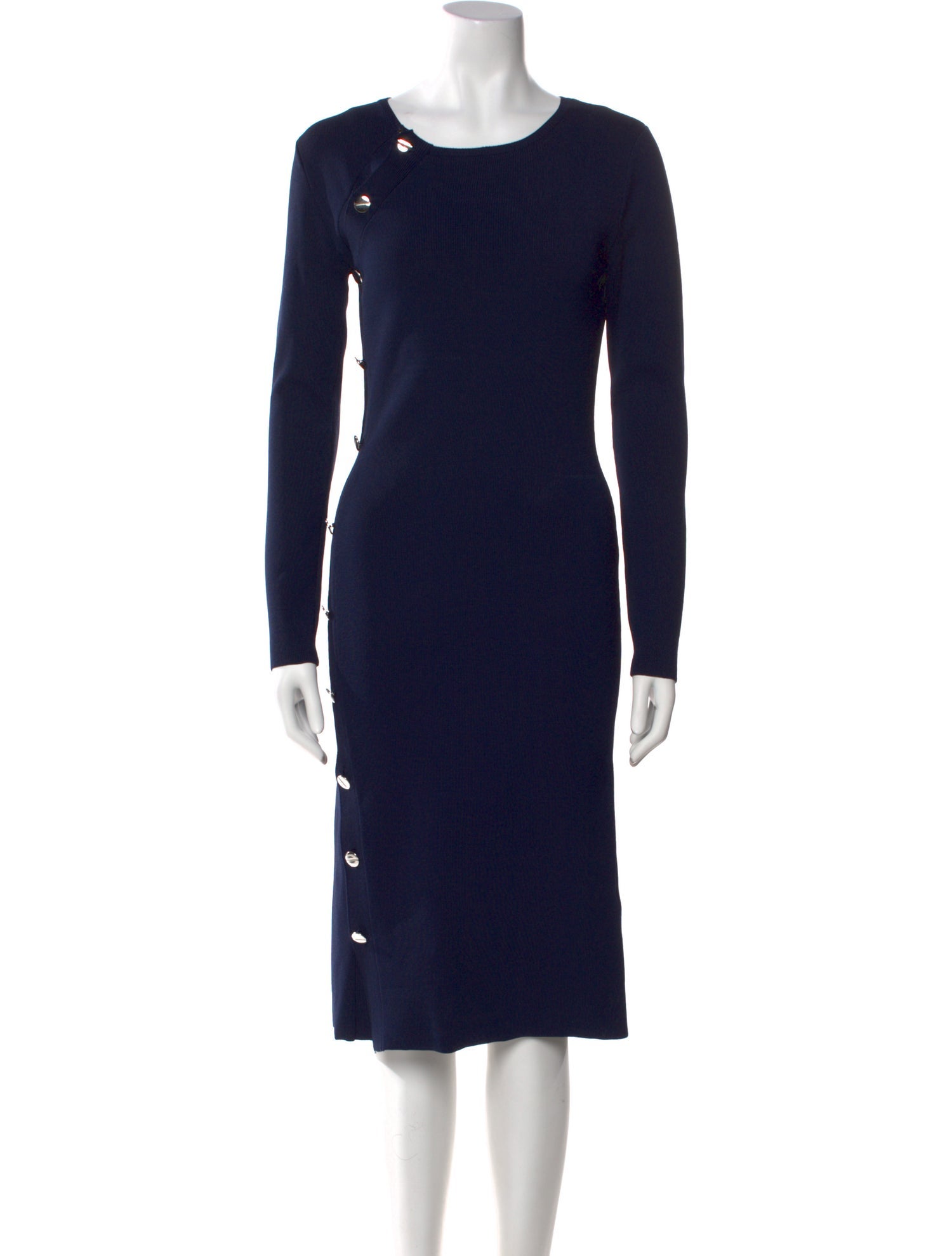 Altuzarra Crew Neck Midi Length Dress