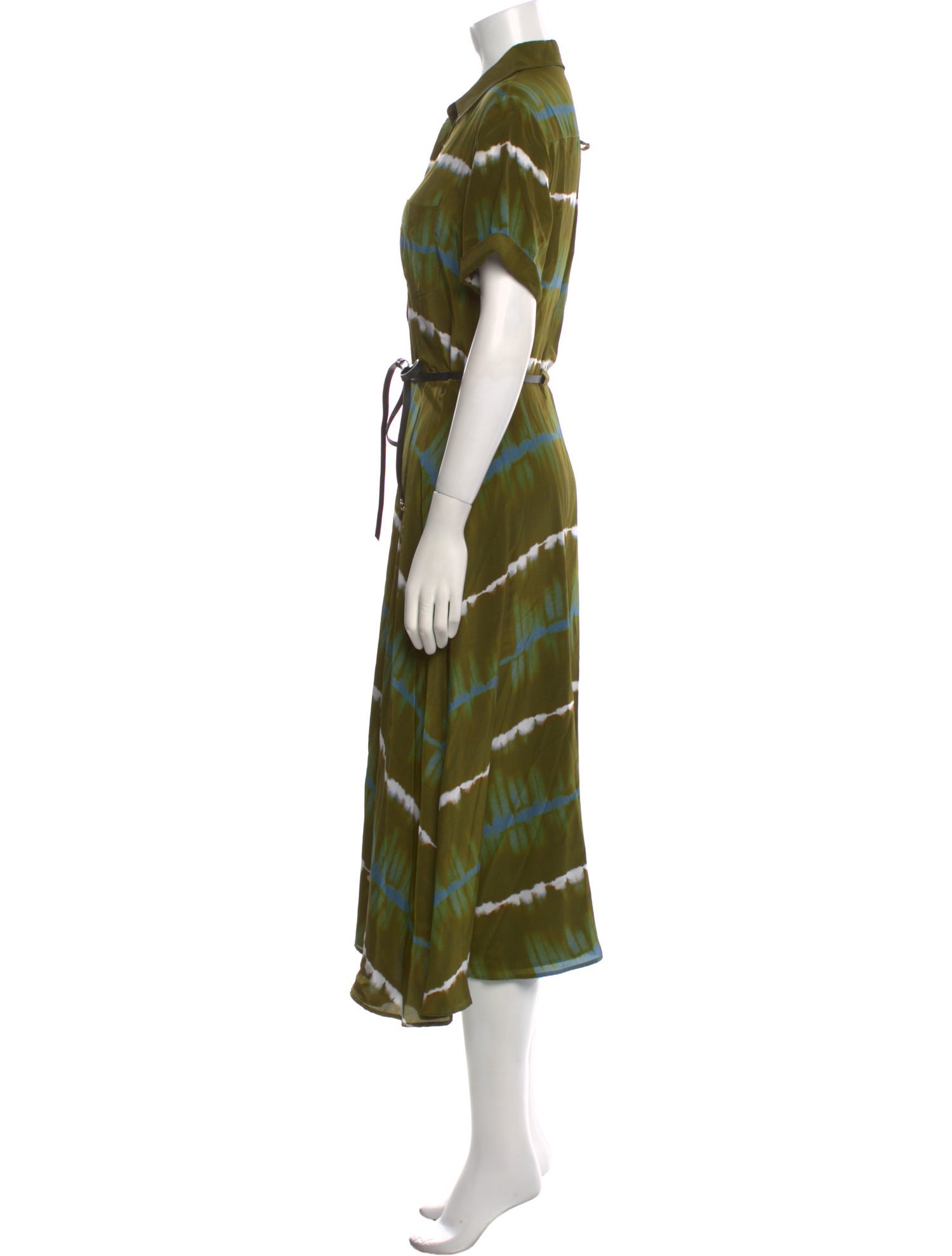 Altuzarra Silk Midi Length Dress