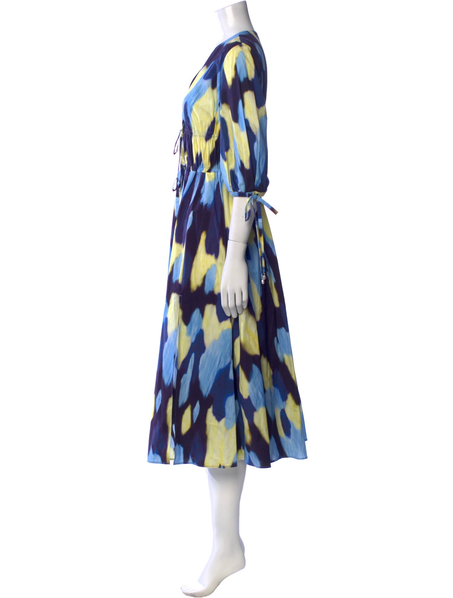 Altuzarra Printed Midi Length Dress