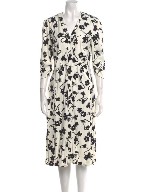 Altuzarra Printed Midi Length Dress