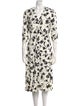 Altuzarra Printed Midi Length Dress
