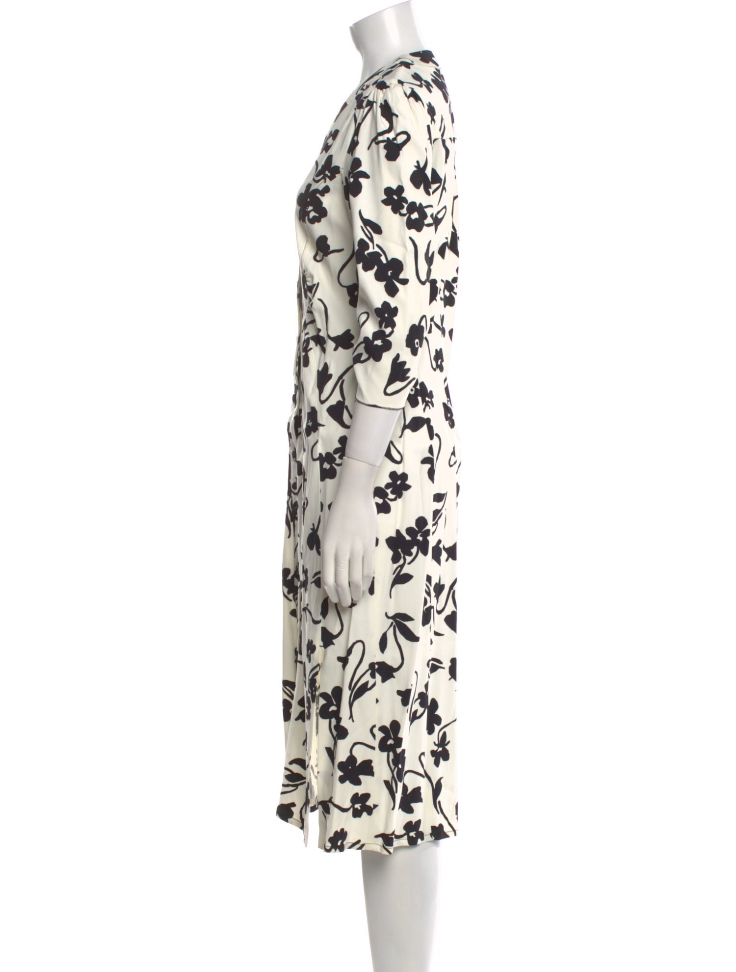 Altuzarra Printed Midi Length Dress