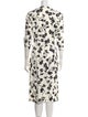 Altuzarra Printed Midi Length Dress