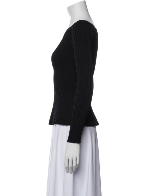 Altuzarra Bateau Neckline Long Sleeve Top