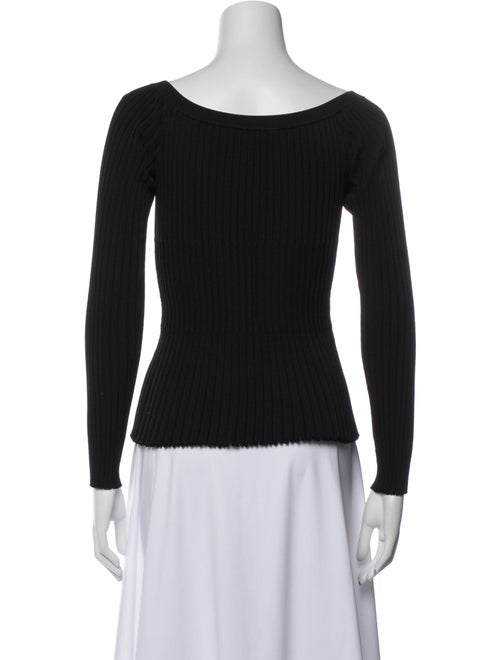 Altuzarra Bateau Neckline Long Sleeve Top