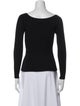 Altuzarra Bateau Neckline Long Sleeve Top