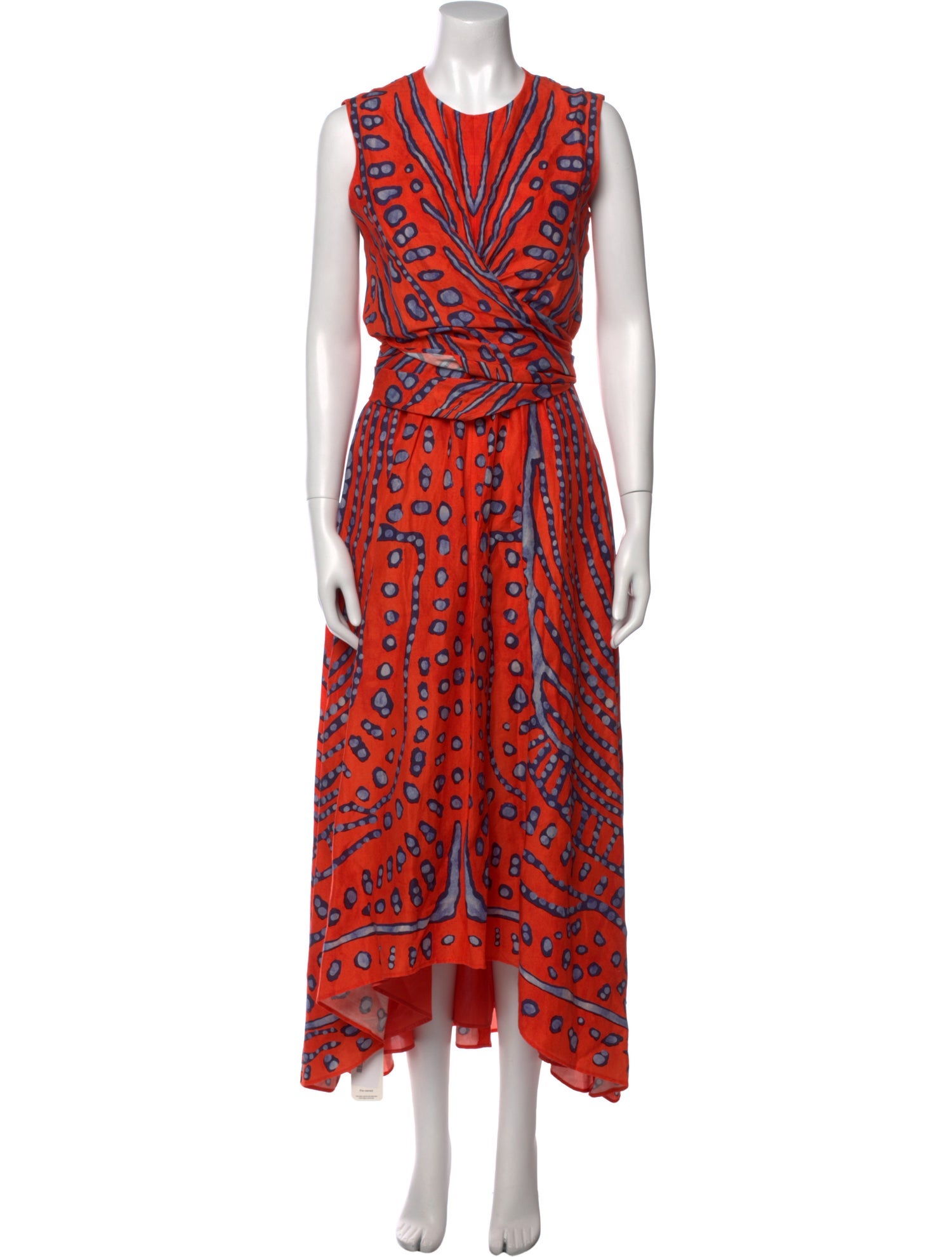 Altuzarra Printed Long Dress