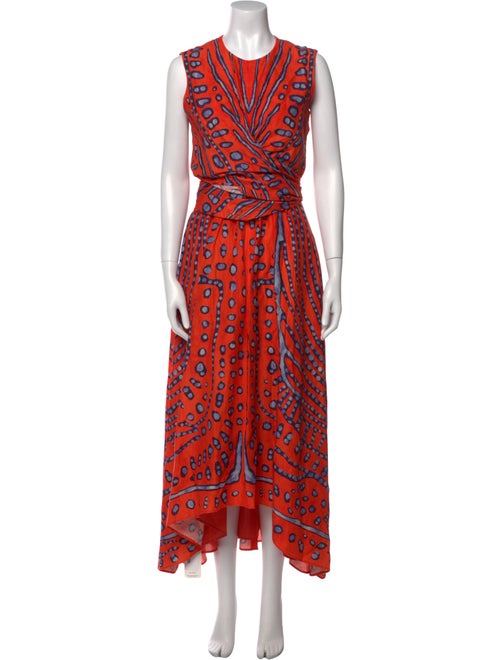 Altuzarra Printed Long Dress