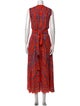 Altuzarra Printed Long Dress