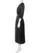 Altuzarra Lamb Leather Long Dress