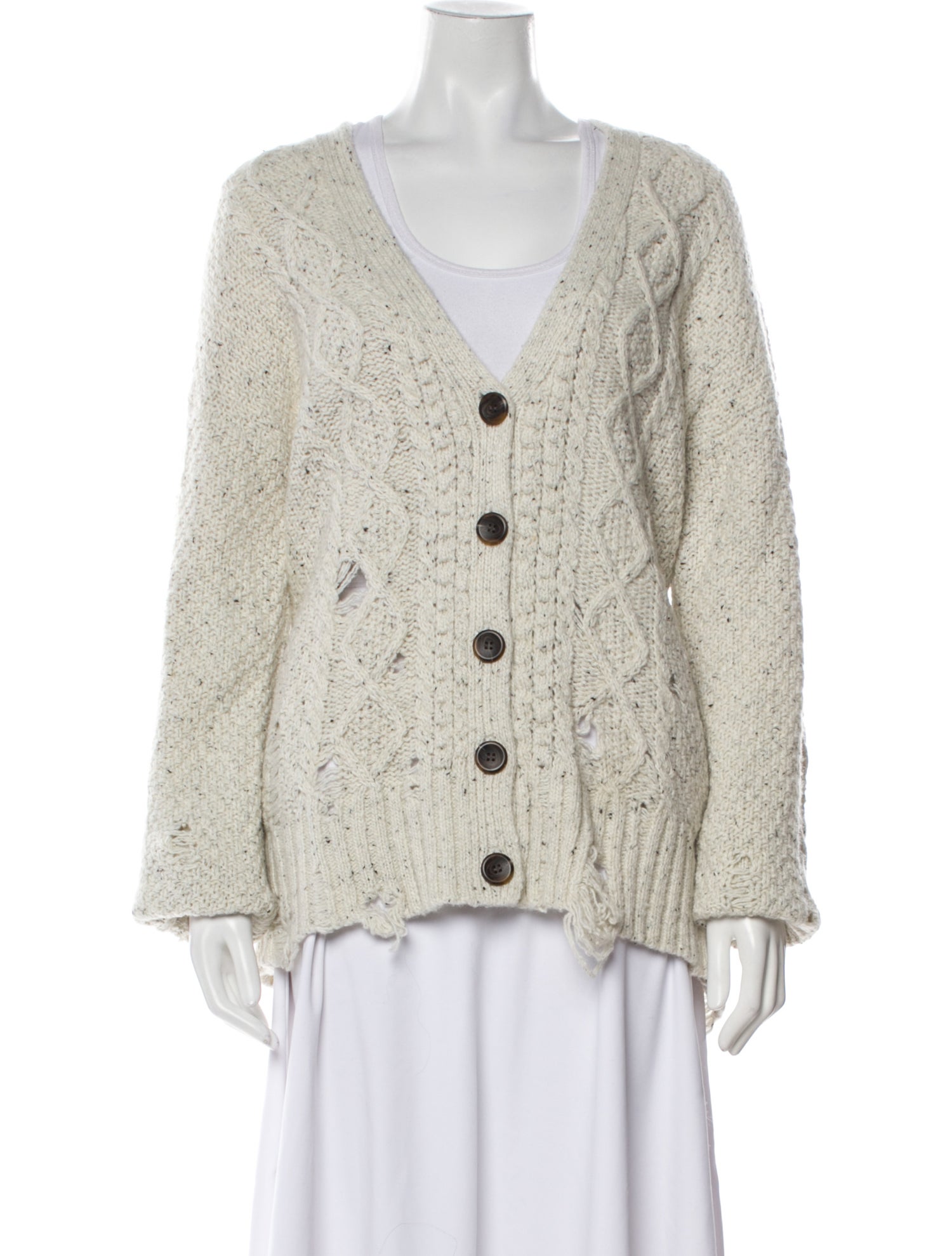 Altuzarra Merino Wool V-Neck Sweater