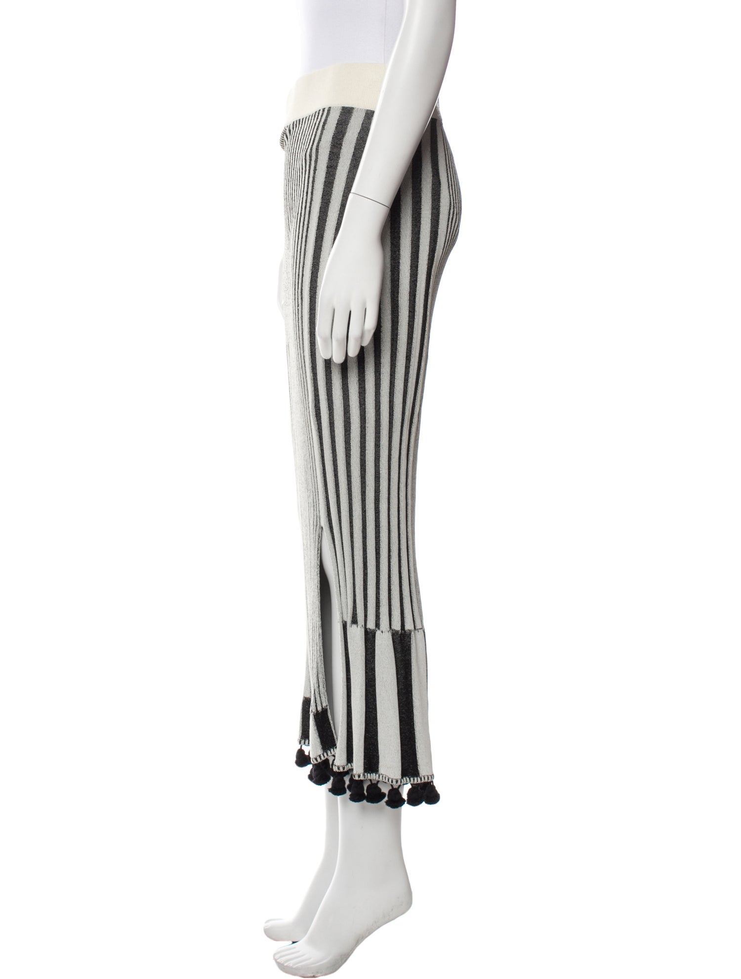 Altuzarra Striped Midi Length Skirt