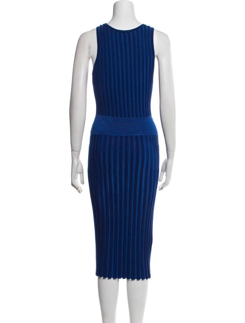 Altuzarra Striped Midi Length Dress