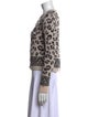 Altuzarra Animal Print Crew Neck Sweater