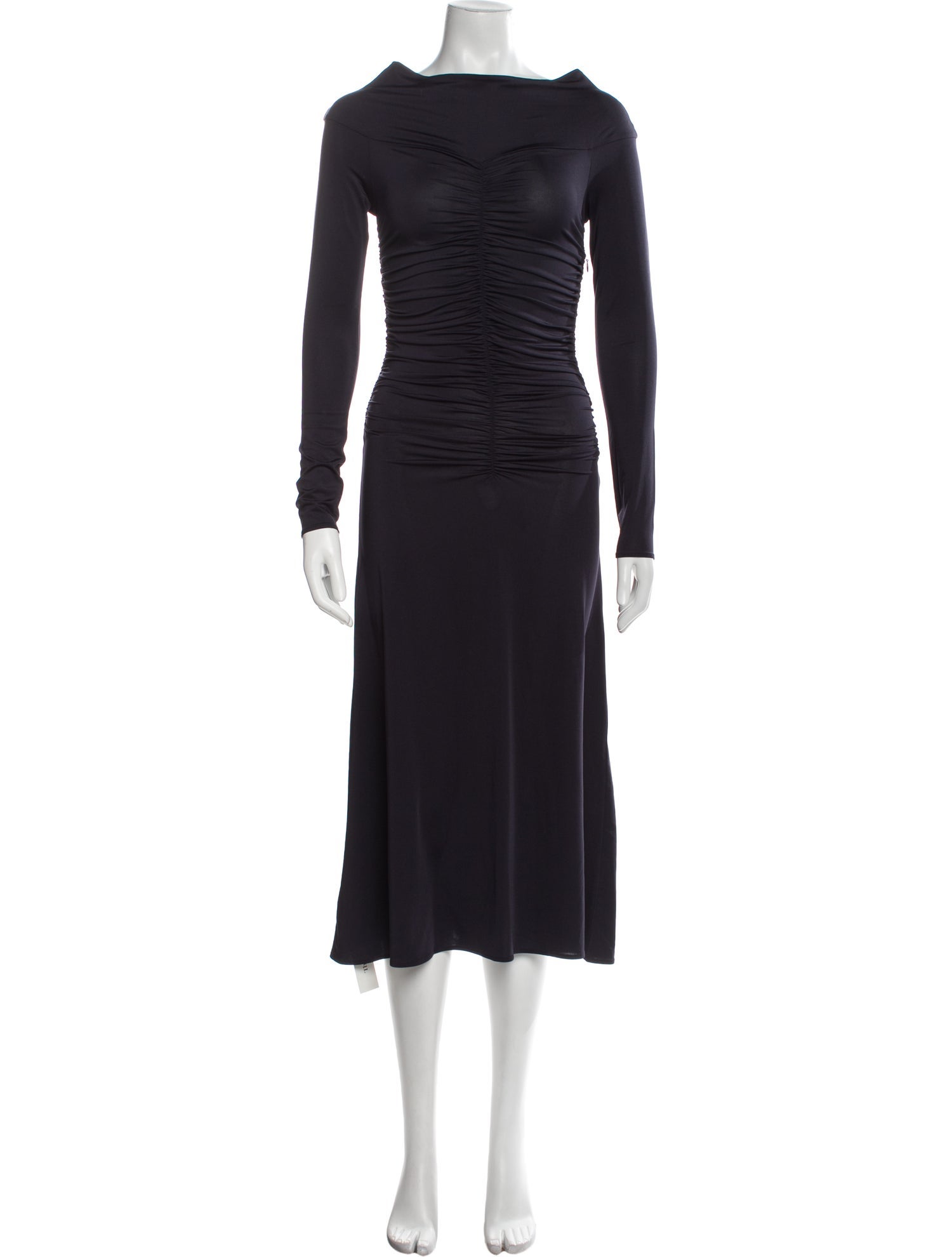 Altuzarra Scoop Neck Midi Length Dress