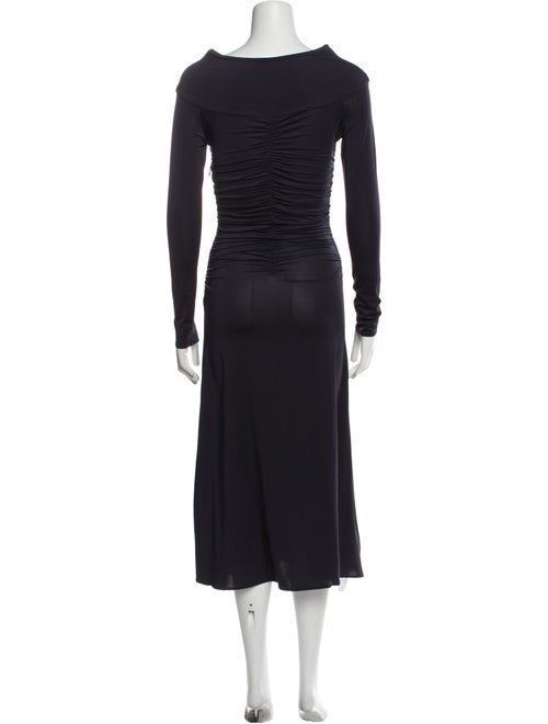 Altuzarra Scoop Neck Midi Length Dress