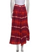 Altuzarra Tie-Dye Print Midi Length Skirt