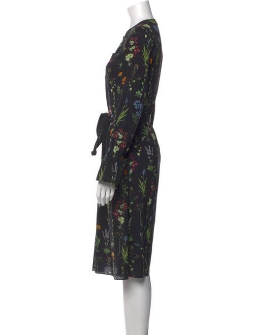 Altuzarra Floral Print Midi Length Dress