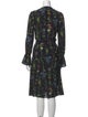 Altuzarra Floral Print Midi Length Dress
