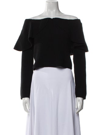 Altuzarra Merino Wool Bateau Neckline Sweater