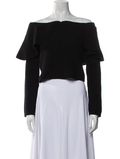 Altuzarra Merino Wool Bateau Neckline Sweater