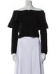 Altuzarra Merino Wool Bateau Neckline Sweater