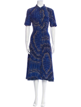 Altuzarra Silk Midi Length Dress