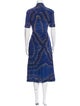 Altuzarra Silk Midi Length Dress