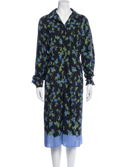 Altuzarra Silk Midi Length Dress