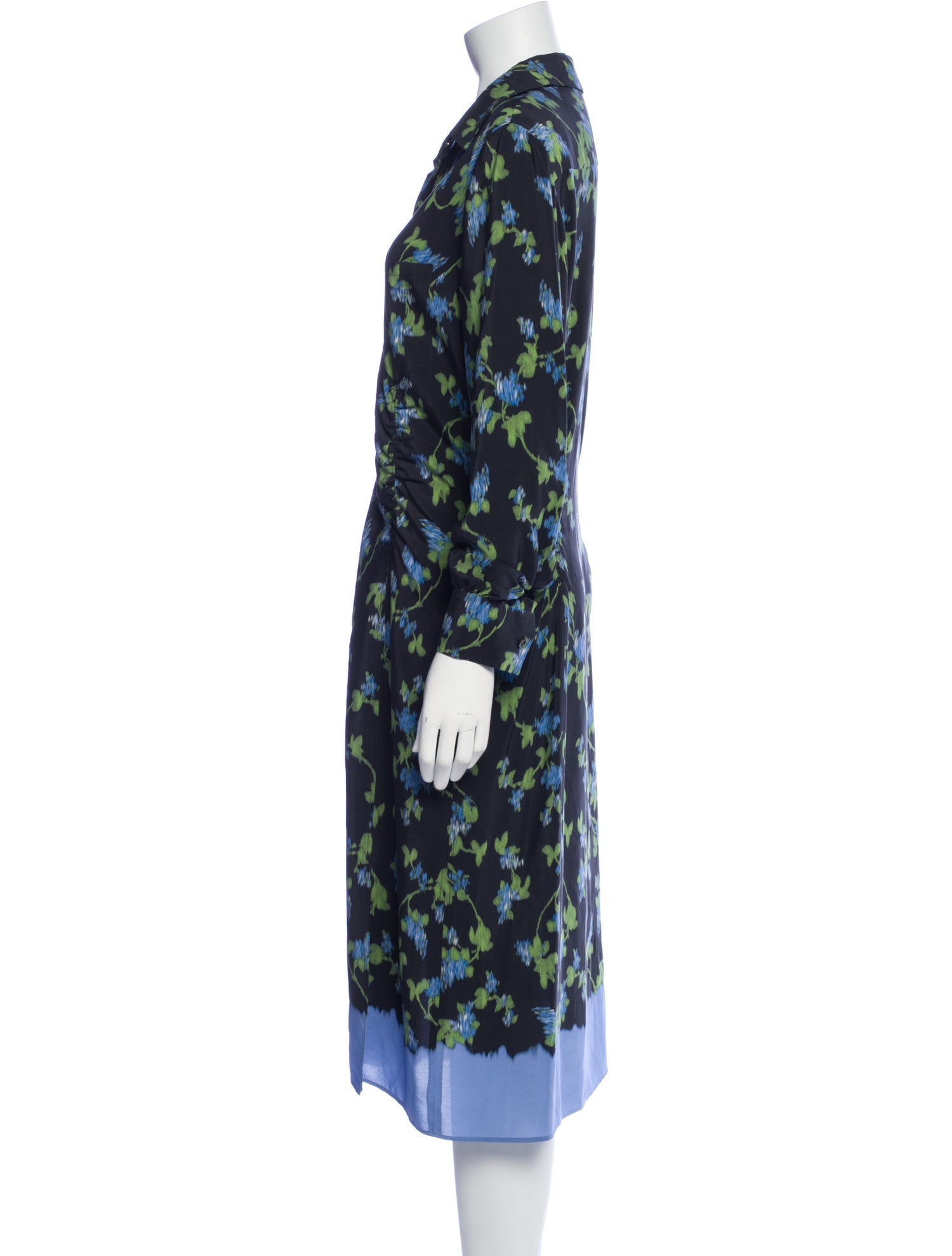 Altuzarra Silk Midi Length Dress