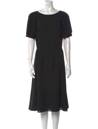 Altuzarra Bateau Neckline Midi Length Dress