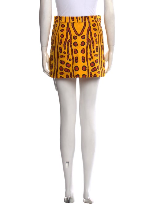 Altuzarra Printed Mini Skirt