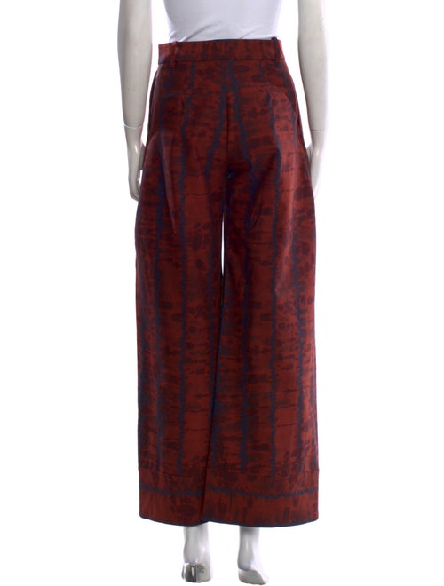 Altuzarra Tie-Dye Print Wide Leg Pants